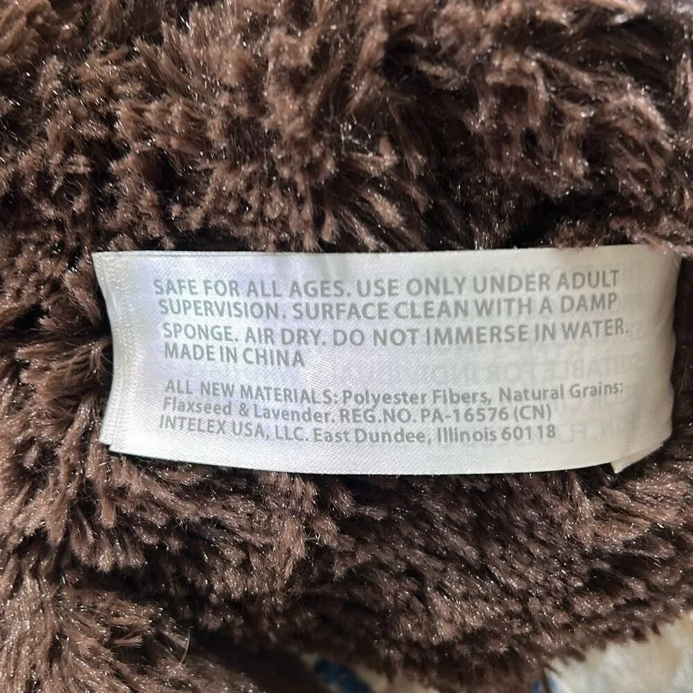 Warmies Moose Hot Pack Cold Pack Stuffed Plush Boo Boo